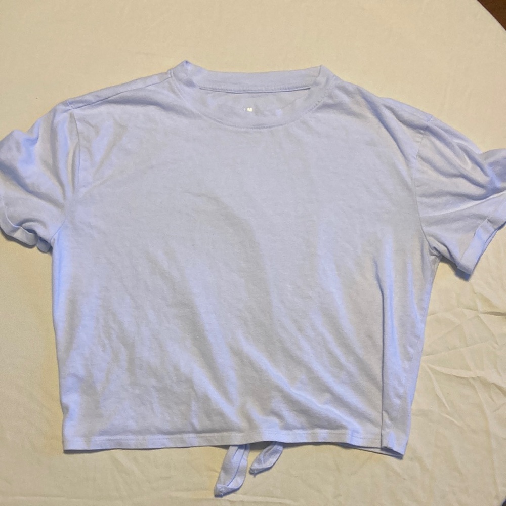 Croped workout shirt